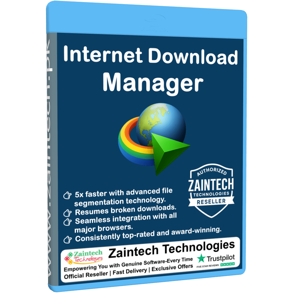 Internet Download Manager Official Box